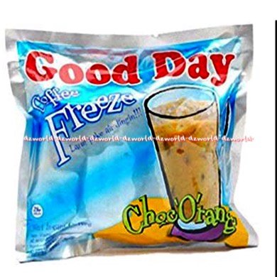 Good Day Coffee Freeze 10sachet Choc Orange Kopi Instan Goodday Freez Coko Orange Kopi Instan 3in1 Goodday Coffee Cofee Rasa Coklat Jeruk Goday Gooday 10 pcs