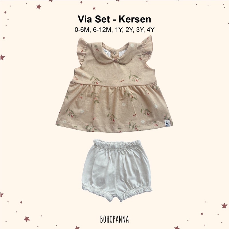 Via set Bohopanna Preloved Baru