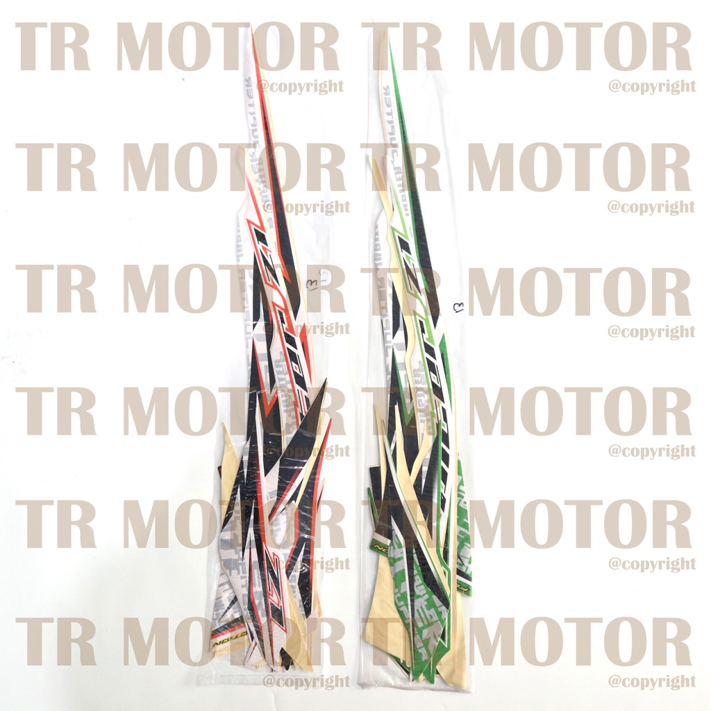 Stiker Motor Jupiter Z1 2013 Sticker Striping Lis Full Set Motor