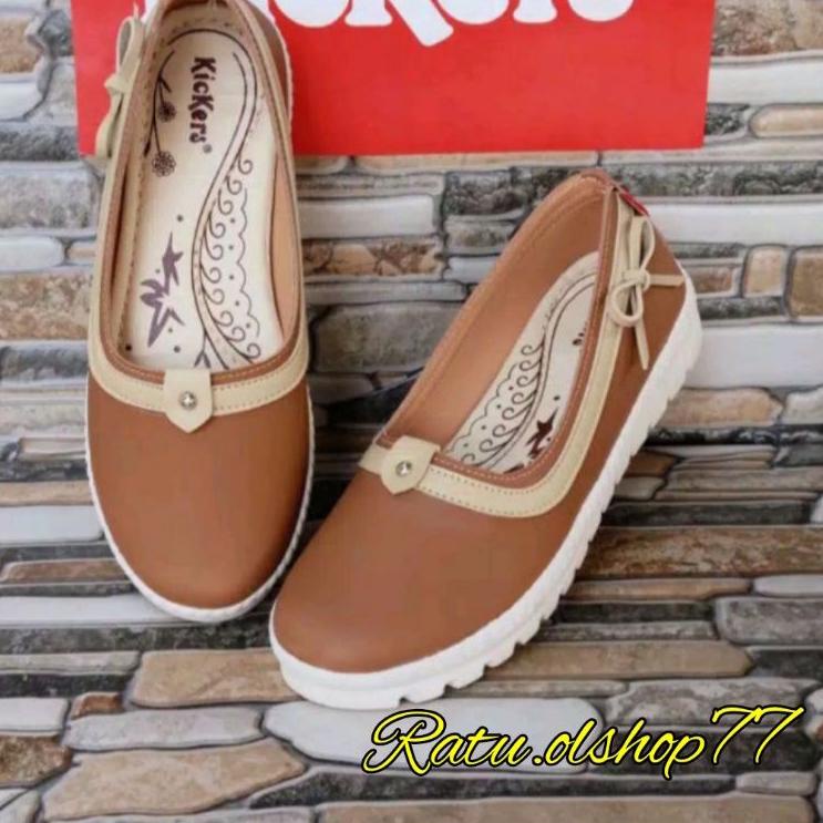 Menarik.. SEPATU KICKERS WANITA jumbo big size murah  AULIA 23