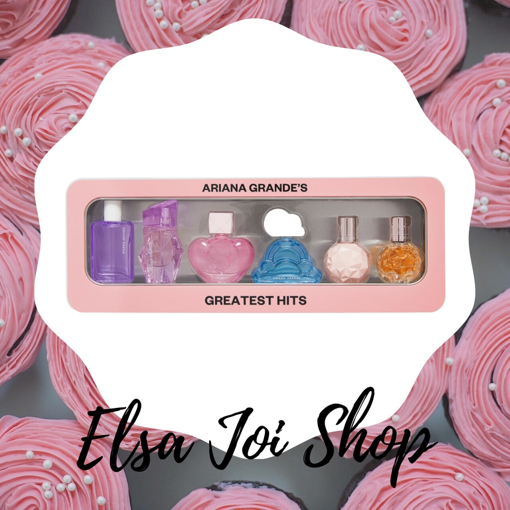 ARIANA GRANDE GREATEST HITS Miniature Perfume Coffret Gift Set