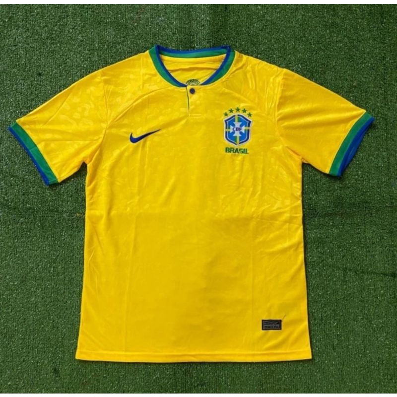 JERSEY BAJU BOLA BRAZIL HOME 2022 WORLD_CUP GRADE ORI