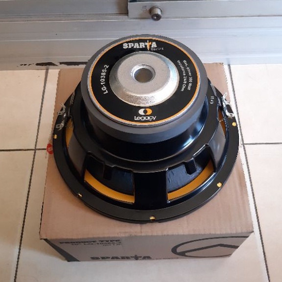 Speaker Subwoofer Legacy Sparta 10&quot; 10 inch LG 10385 2 Speaker Audio Mobil