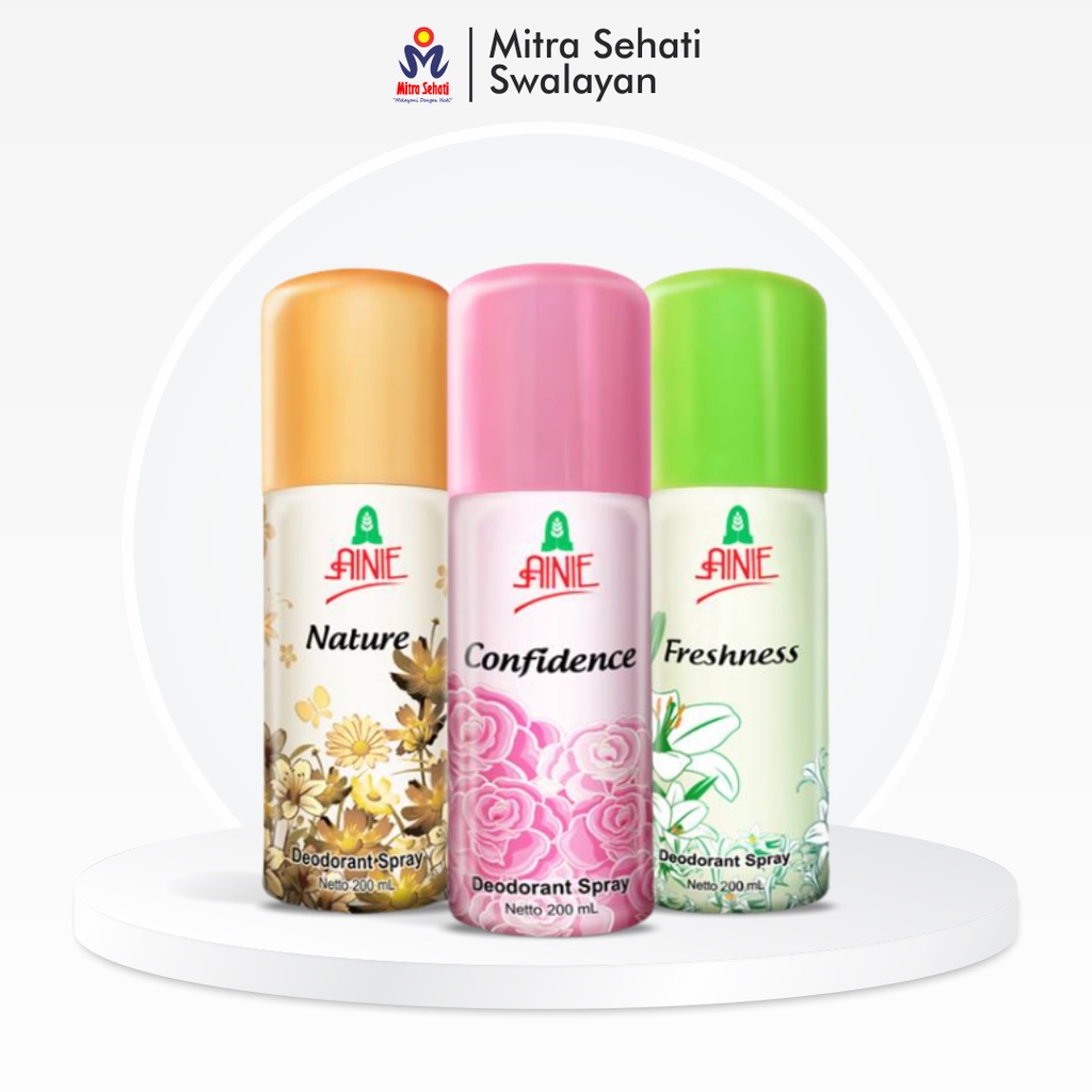 AINIE DEODORANT SPRAY 200mL - Mitra Sehati Swalayan