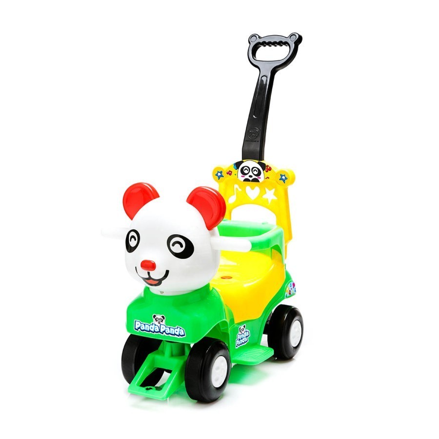 PP 607 SHP TOYS - MAINAN PANDA MOBIL ANAK DUDUK TUNGGANG KARAKTER - MAENAN MOBILAN DORONG musik dan 