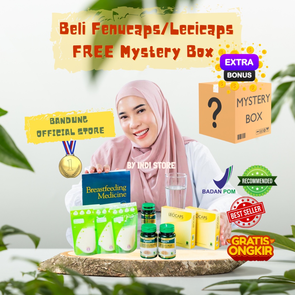 MYSTERY BOX SPESIAL NO ZONK EDISI ASI BOOSTER FENUCAPS LECICAPS