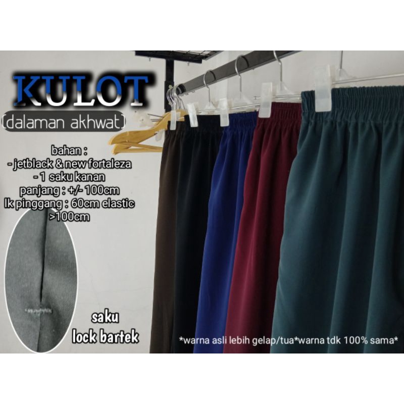 celamis kulot jetblack dan fortaleza