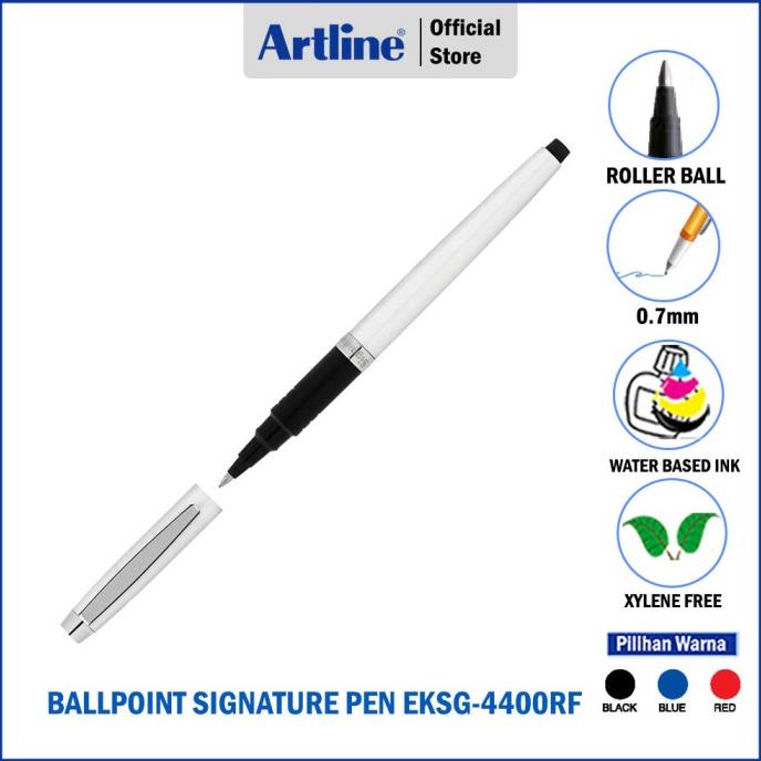

[COD] ARTLINE Signature Roller Ball Pen 0.7 mm EKSG-4400 TERPERCAYA Kode 740