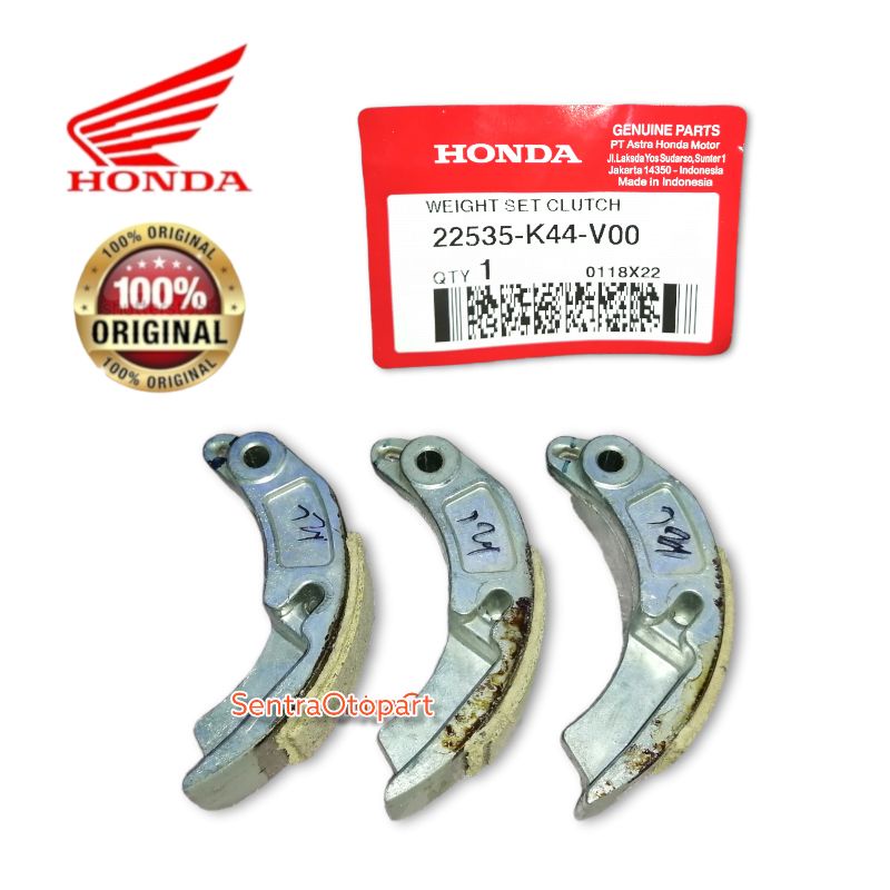 Kampas kopling ganda beat scoopy vario 110 led injeksi esp 2015 original hgp 22535k44v00