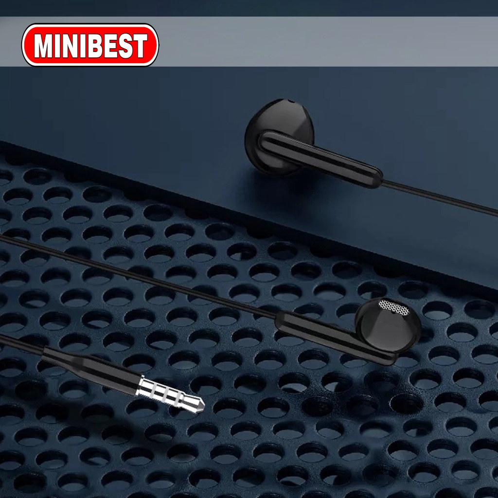 [MB] MB-136 Wired Music Headsets In-Ear Deep Bass/Stereo Wired Headset/With Mic Universal Phone/3.5mm Jack/white
