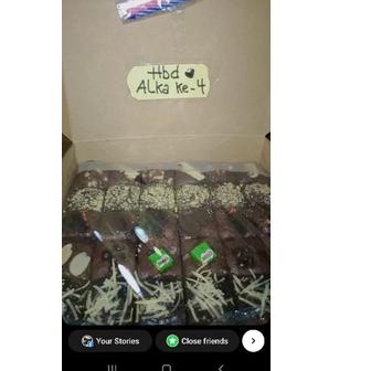 

Promo Brownies Fudgy Shiny LILIN TULIS DI CATATAN 20x20 isi 36 sekat 드