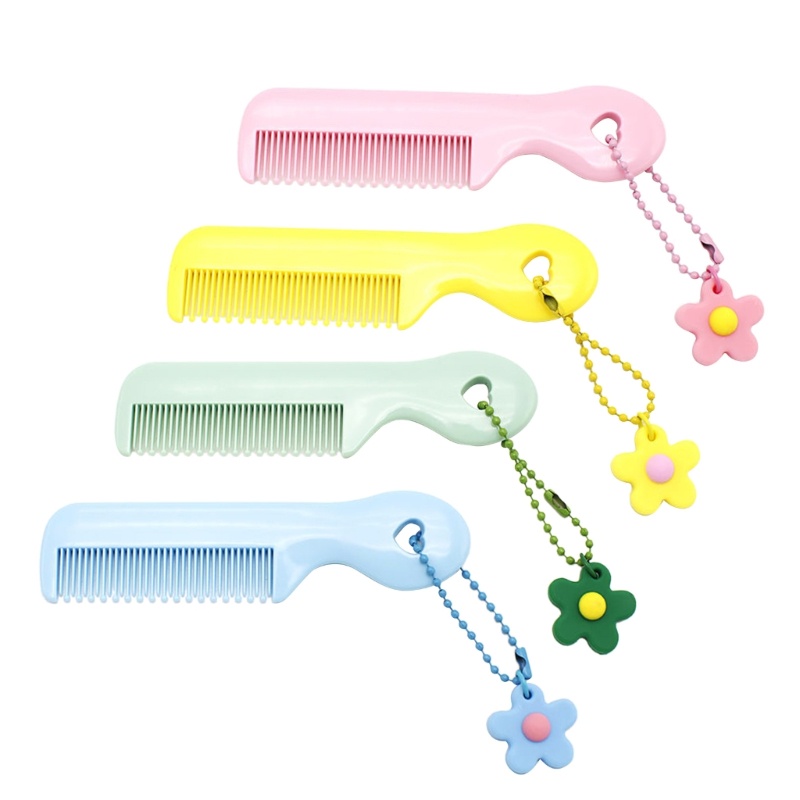 Zzz Ins Sisir Rambut Bayi / Anak Motif Kartun Bahan Plastik Anti Statis