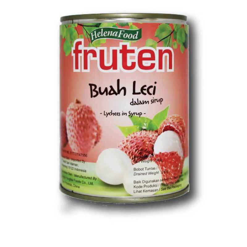 

buah leci fruten dalam kaleng 12 pcs