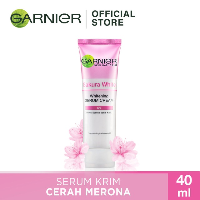 Garnier Sakura White Serum Day Cream UV 40gr