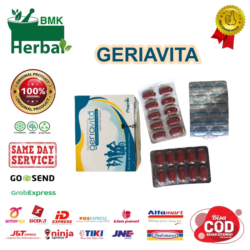GERIAVITA (Multivitamin Lansia)