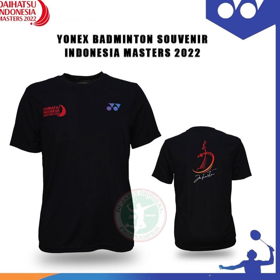 E3U7 YONEX Baju Badminton Souvenir 2022 Indonesia Open / Mer Original