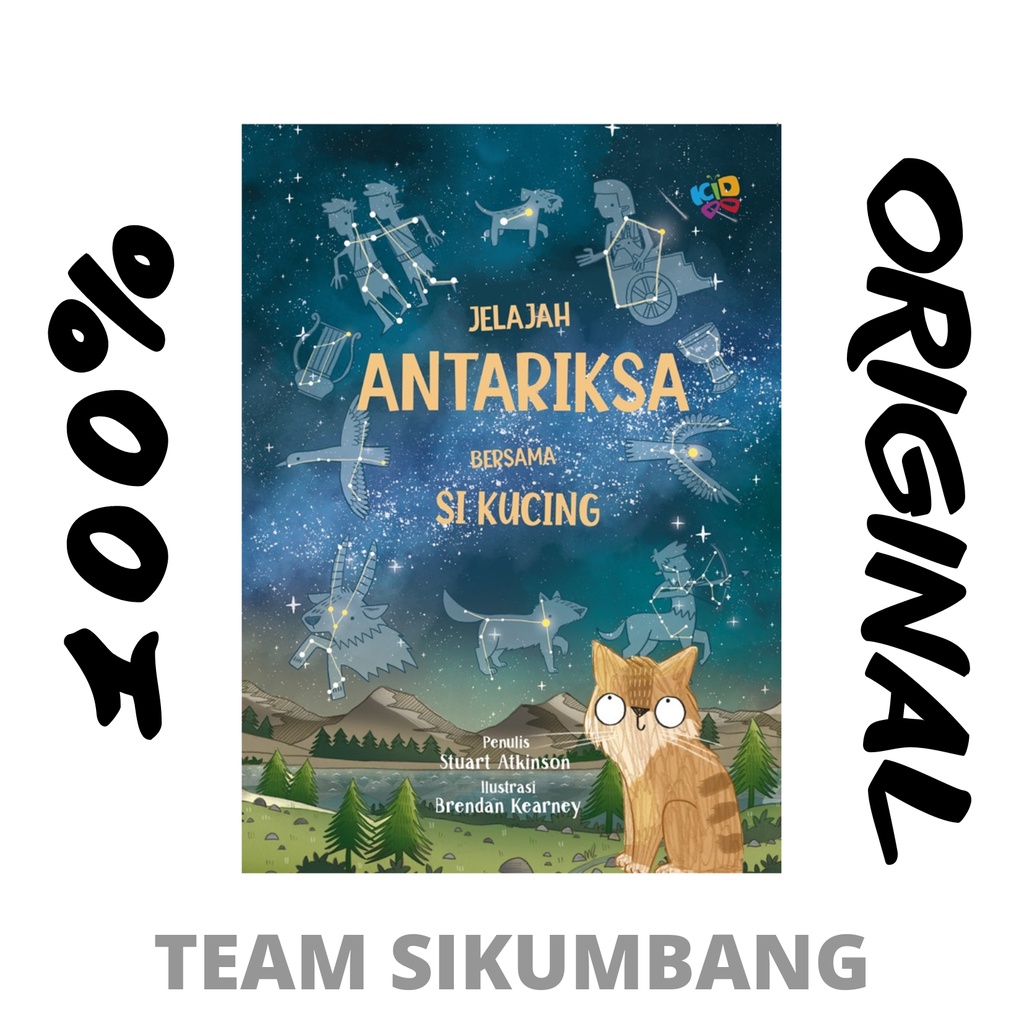 Buku Jelajah Antariksa bersama Si Kucing
