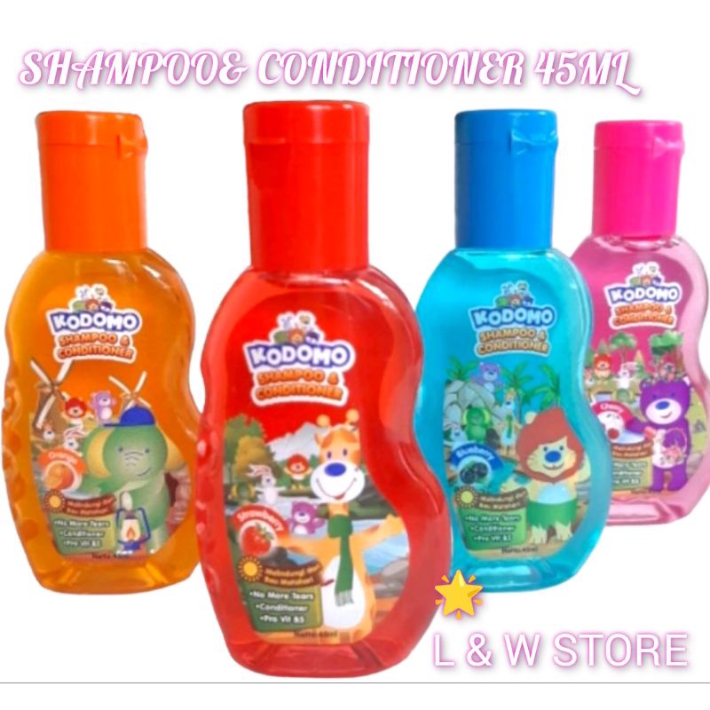 Kodomo Shampoo dan Conditioner 45ml