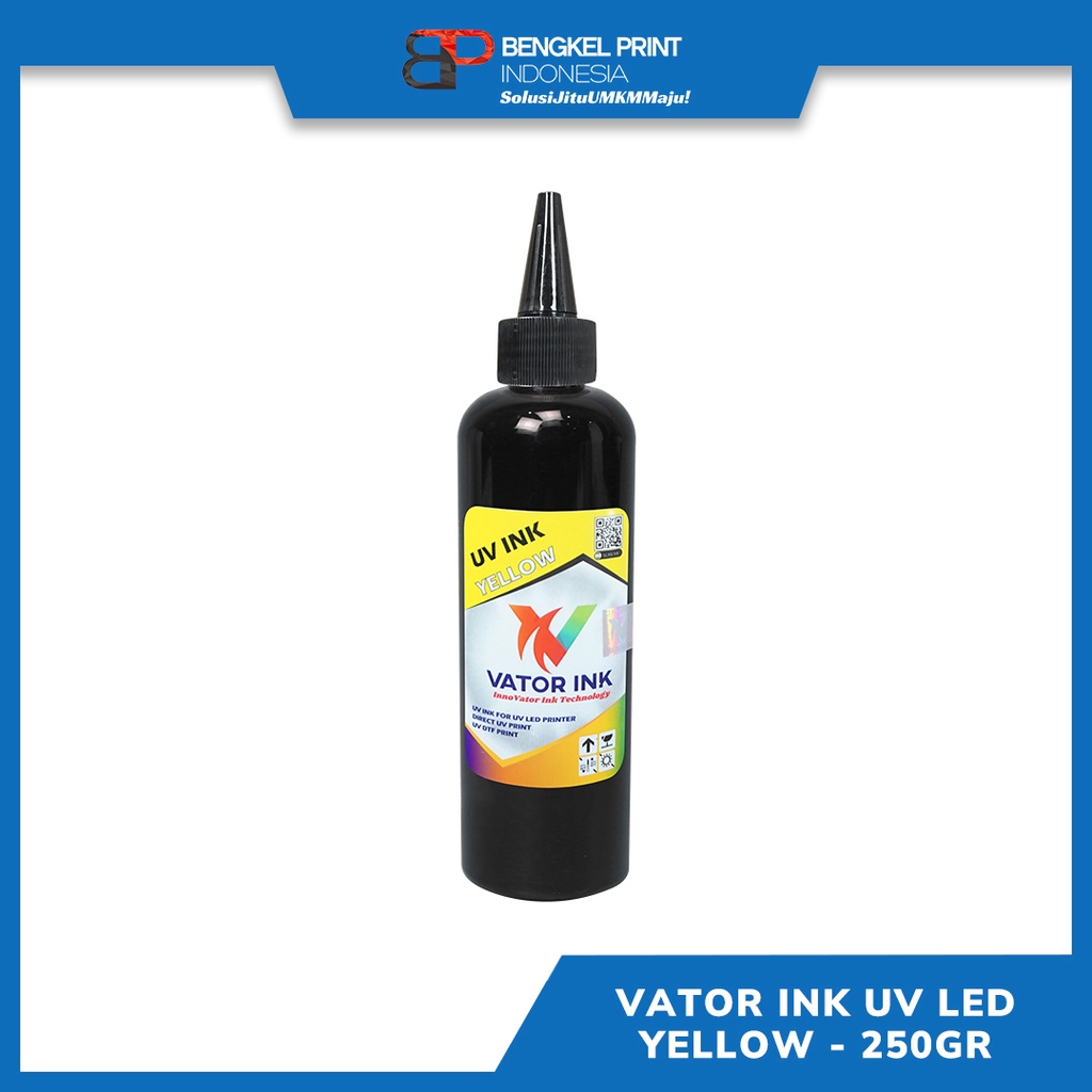 TINTA VATOR UV DTF LED PREMIUM INK 250GR