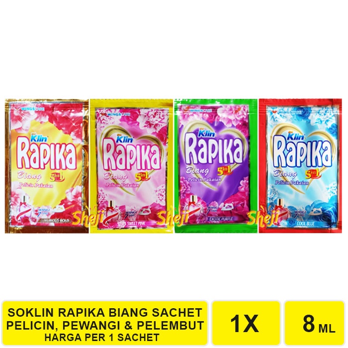 SOKLIN RAPIKA BIANG SACHET @ 7ML