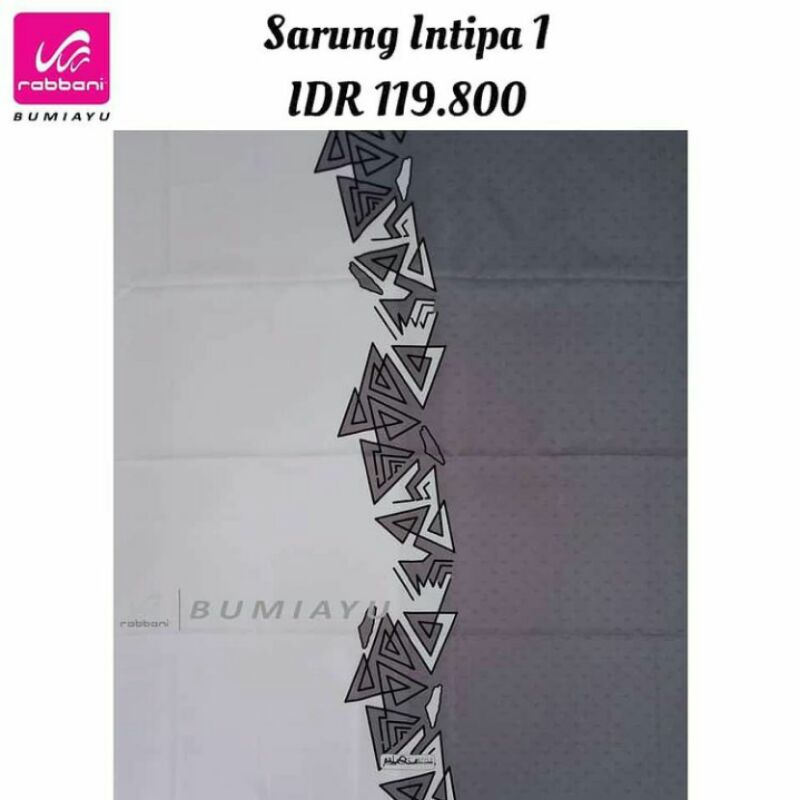 Sarung Said Rabbani - Sarung Intipa 1 Rabbani - Sarung Rabbani Palestine - Sarung Rabbani Palestina 