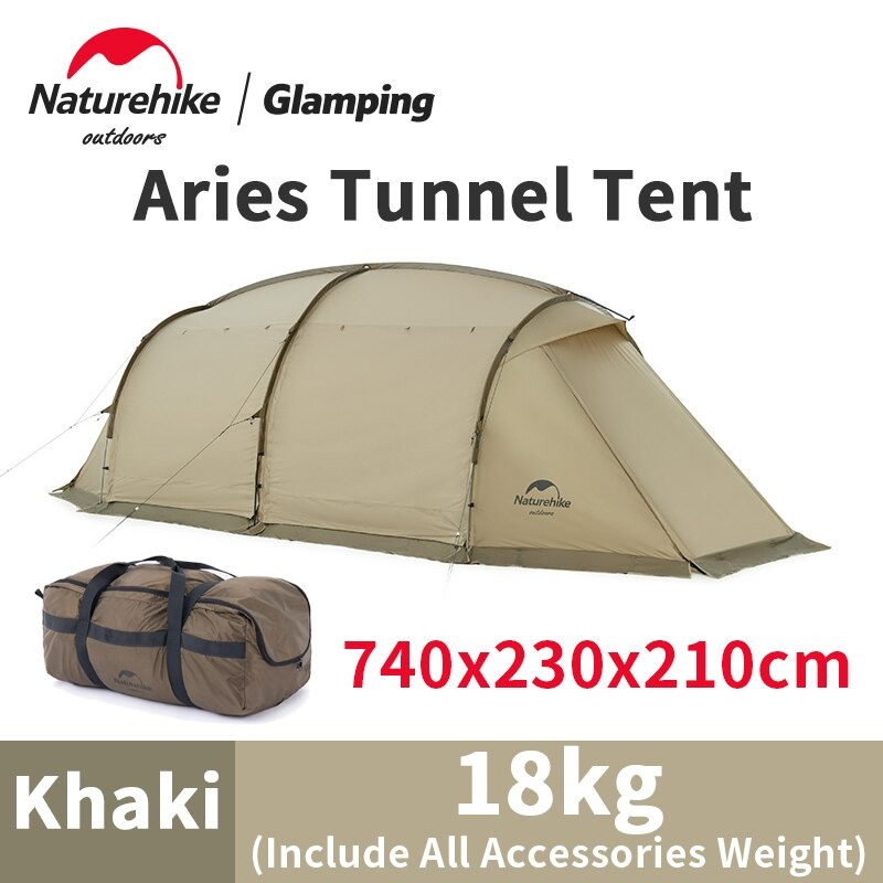 TENDA ARIES NATUREHIKE NH20ZP130//TENDA FAMILY GLAMPING