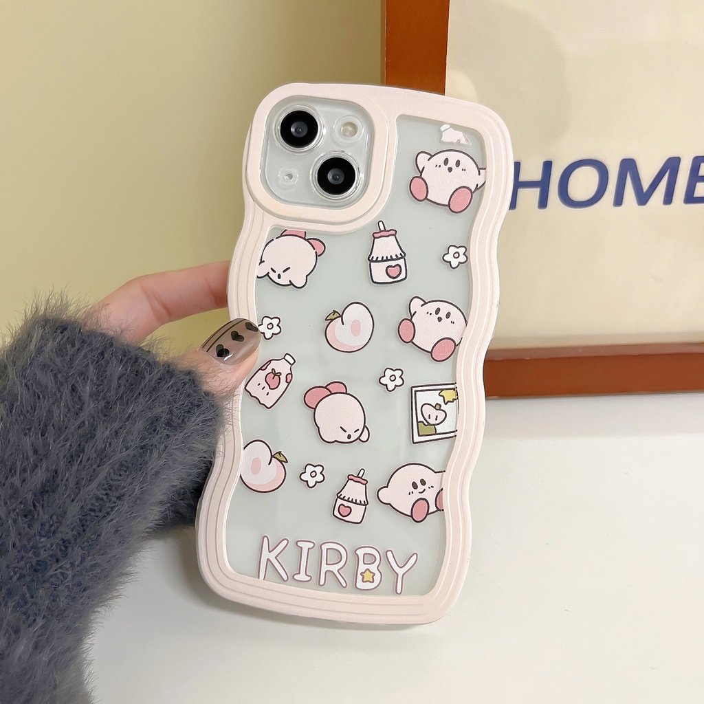 Soft Case TPU Motif Kartun Kirby Untuk Samsung A04E A04 A12 A32 A04s A03 A13 A50 A50S A03s A53 A51 A11 A31 A21s A22 A23 A33S A52 Apr