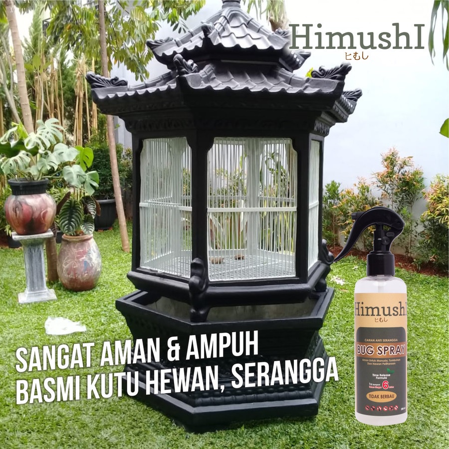 Himushi Bug Spray 200ml Cairan Anti Serangga Pembasmi Serbaguna WHS