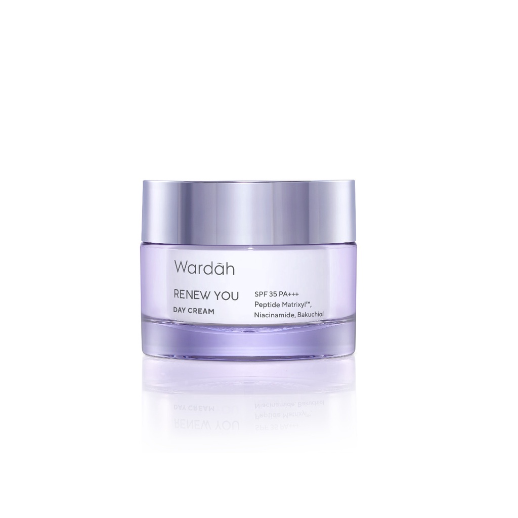 New! Wardah Renew You Anti Aging Day Cream - Pelembab Anti Aging dengan SPF 30 PA+++, Peptide - Rumah Cantik 354 - COD Bayar di Tempat