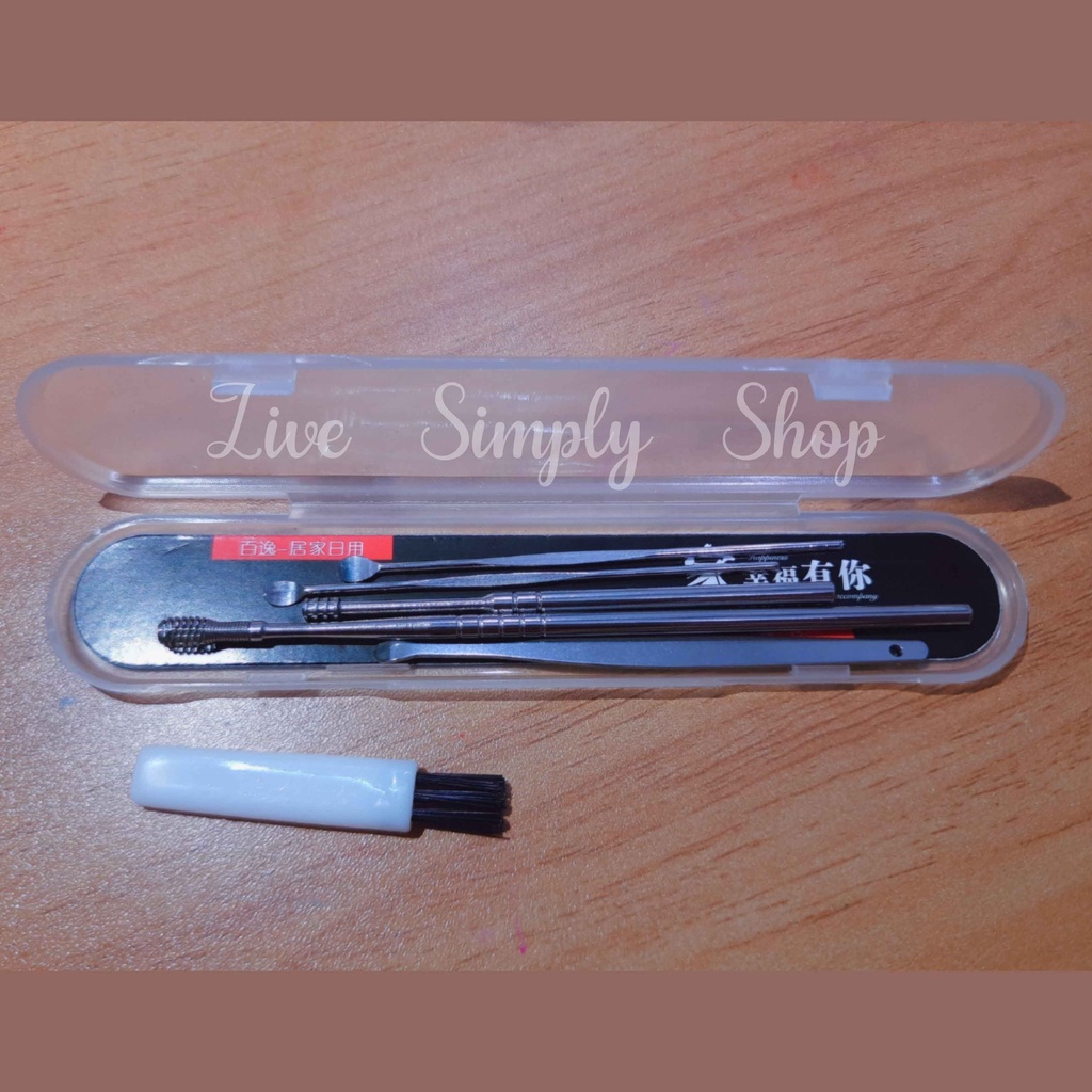 Alat Pembersih Telinga Korek Kuping Ear Wax Picker 7 pcs
