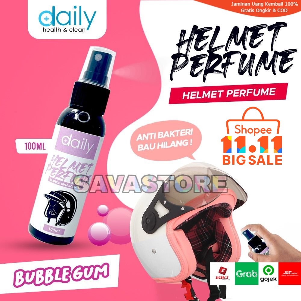 PARFUM HELM PENGHILANG BAU HELM - DAILY HELMET PERFUME - AMPUH MENGHILANGKAN BAU HELM - ANTIBACTERIAL