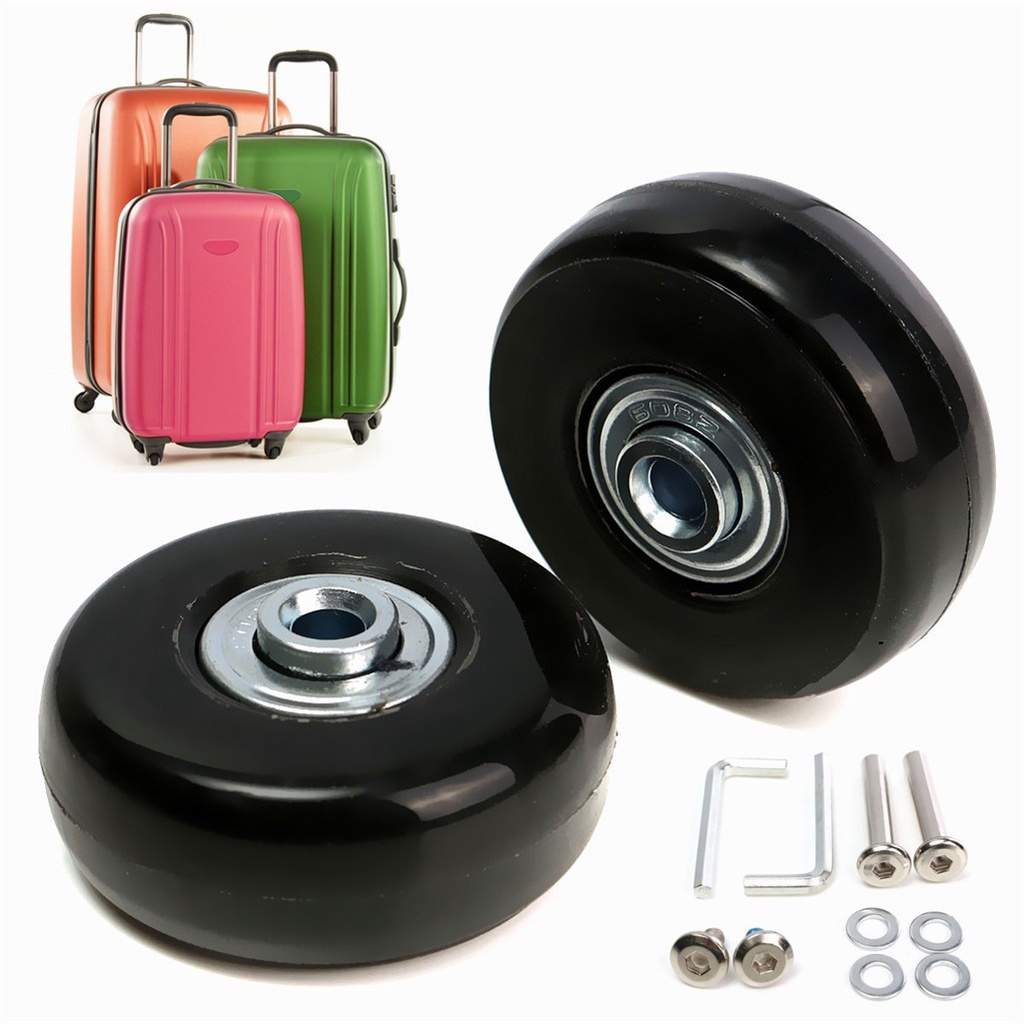 【40 50mm-2PCS】Wheels Koper Replacement Pengganti/Luggage Replacement Wheel/Roda Koper Pengganti