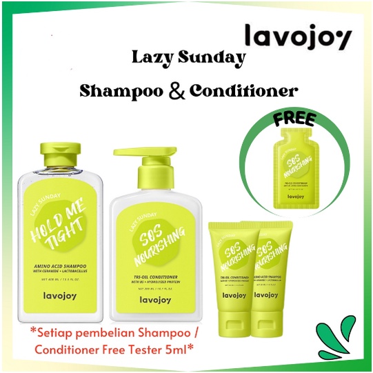 LAVOJOY Lazy Day Hair Care Series [Shampoo &amp; Conditioner]