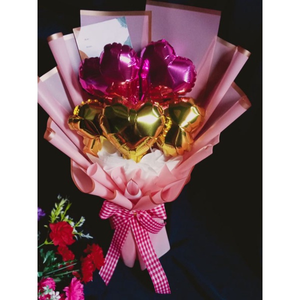 

buket balon love 5inch
