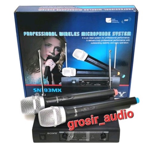 MIC WIRELESS SONY SN193MX ,MICROPHONE WIRELESS SONY SN 193MX ,MIC SONY ,SN193MX