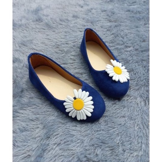 Sepatu flatshoes anak motif bunga ys 21-25