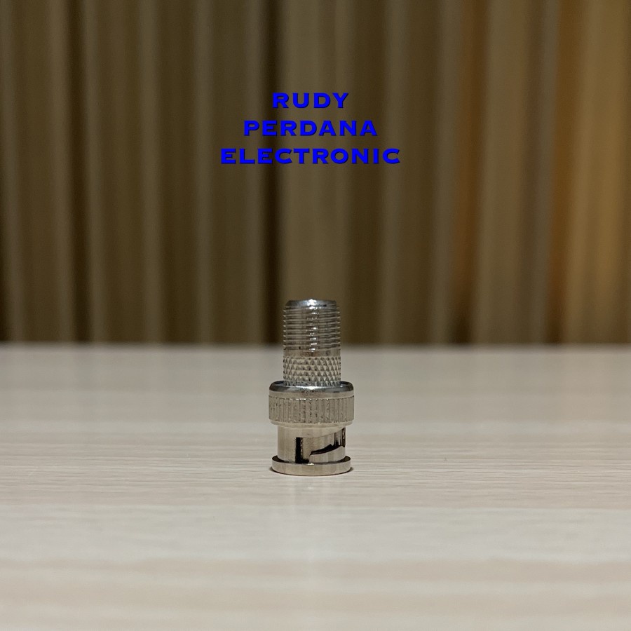 JACK BNC MALE KONEKTOR F FEMALE DRAT GOLD PLATED LAPIS EMAS CCTV