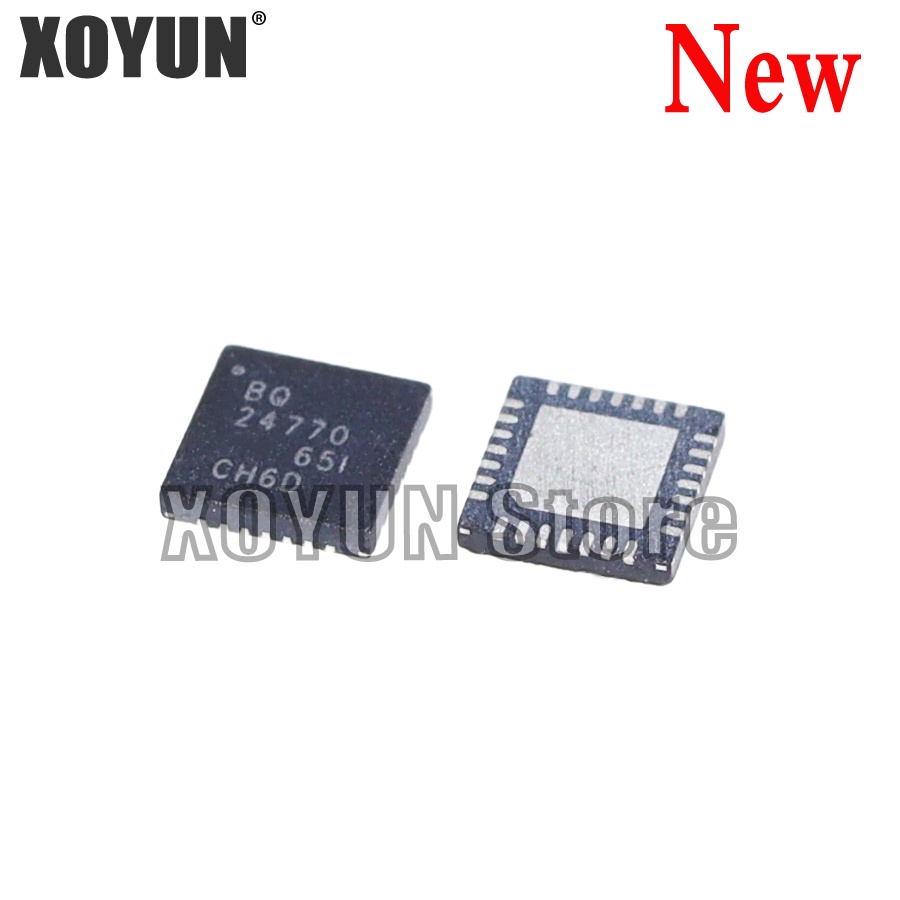 ((5Biji)100% New BQ24193 BQ24770 BQ24773 BQ24195L BQ24297 BQ24292I QFN Hajatan Baru
