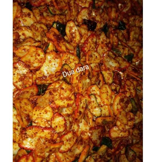 

Best Produk.. seblak kerupuk bulat pedas daun jeruk isi 1kg WDK