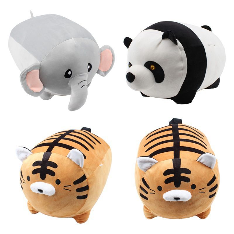 Tiger Panda Gajah Bantal Super Empuk Boneka Mainan Mewah Hadiah Bantal Cushion