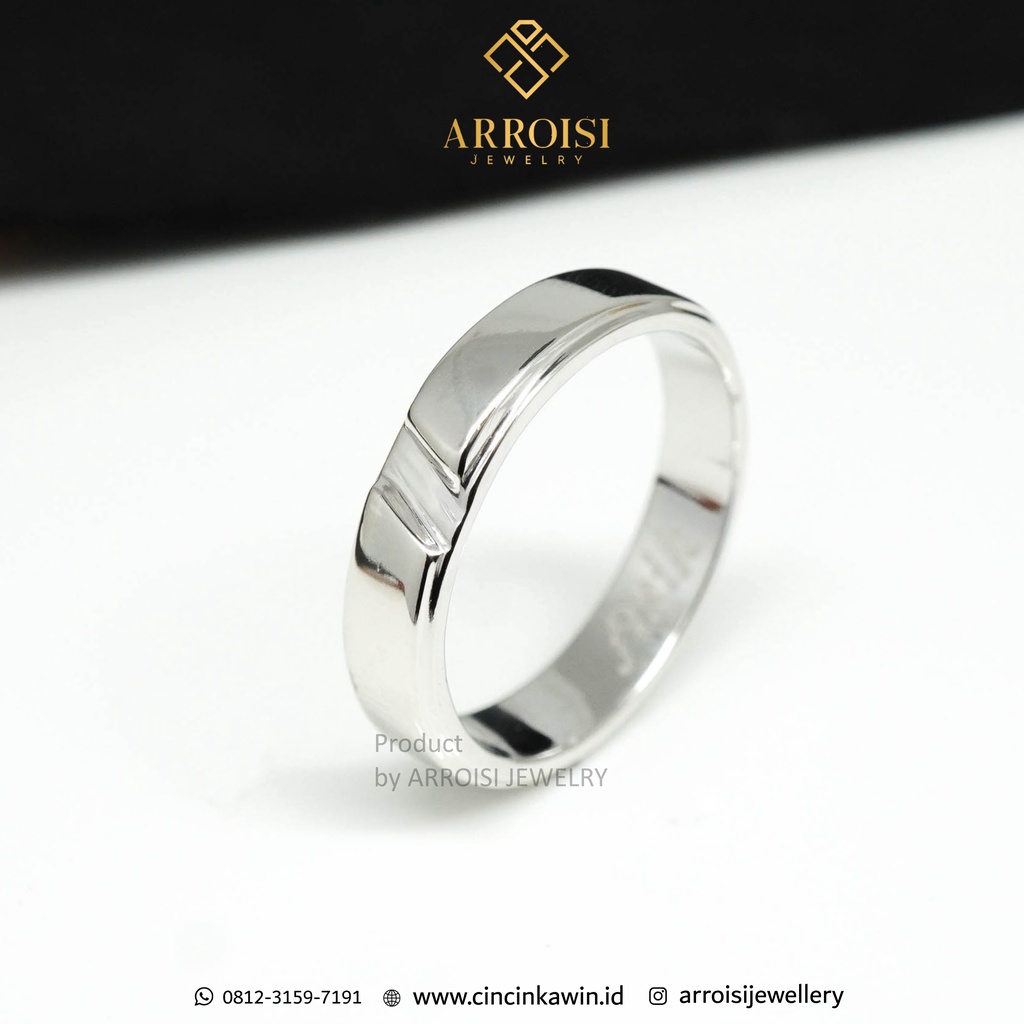 Cincin Tunangan Cincin Kawin Cincin Nikah Cincin Palladium 10% Jogja