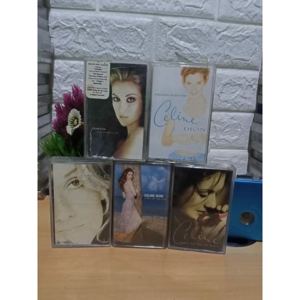 KASETCELLINE DION PAKET 5 ALBUM