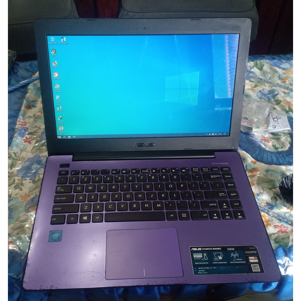 LAPTOP  ASUS X453S - CORE I3 - RAM 2GB - INTERNAL 500GB HDD - NORMAL ORIGINAL