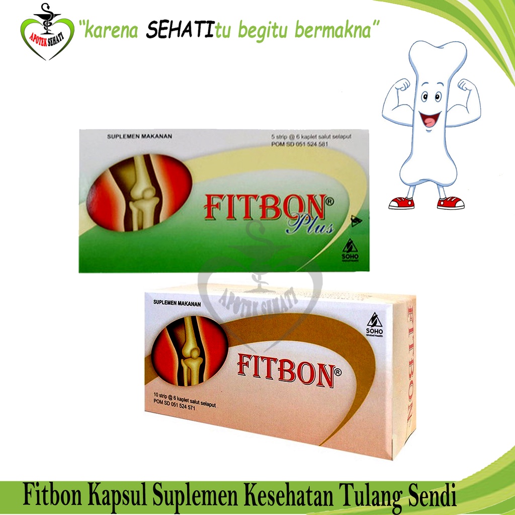 Fitbon Suplemen Kesehatan Memelihara Tulang Persendian