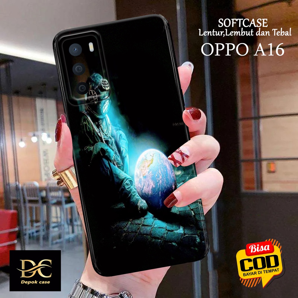 Case Oppo A16 Terbaru - Fashion Case ASTRONOT - Casing Hp Oppo A16 Terbaru - Softcase Hp Oppo A16 Te