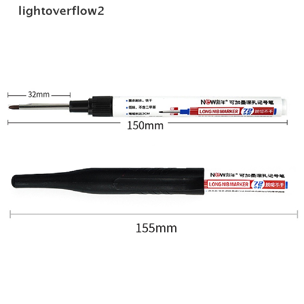 (lightoverflow2) 1pc Spidol Penanda Lubang Bor 32mm Multifungsi Untuk Dekorasi Kamar Mandi / Pekerjaan Kayu