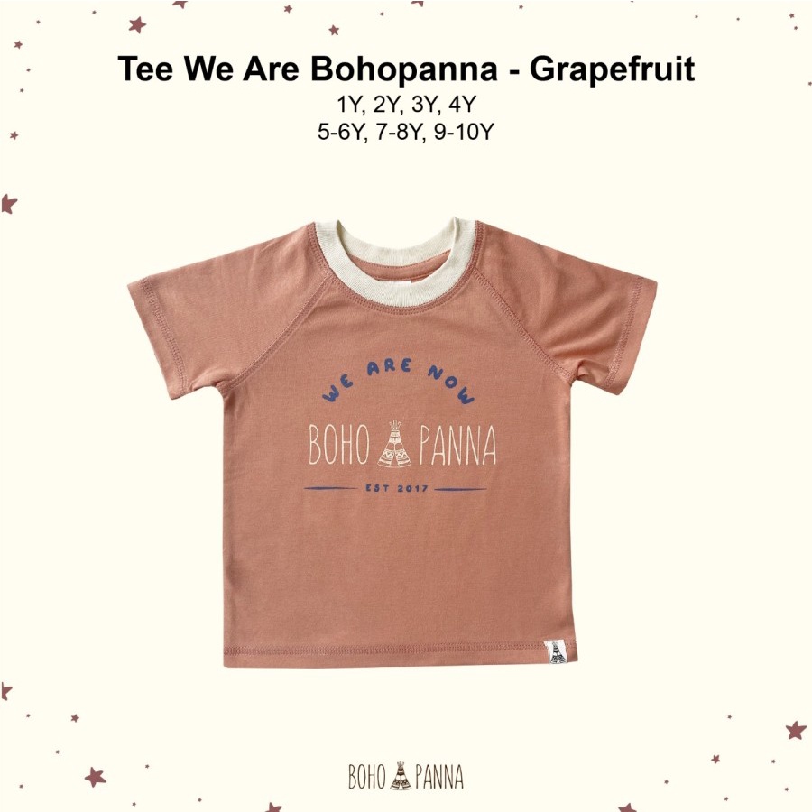 Kaos Anak 1-10 Tahun BOHOPANNA CLASSIC TEE Nyaman Premium Quality CBKS SO