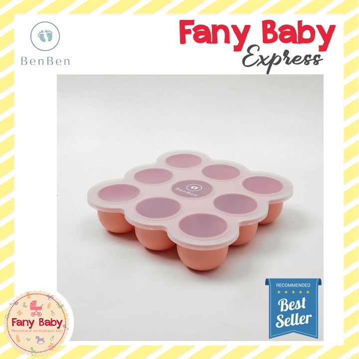 BENBEN SILICONE FOOD CONTAINER 9 HOLES