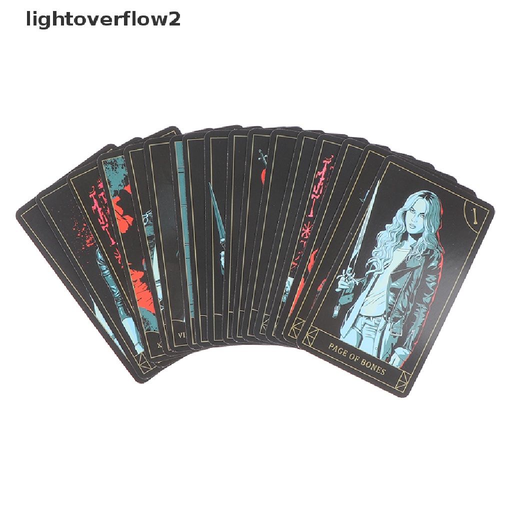 (lightoverflow2) Kartu Tarot Supernatural Untuk Ramalan Pesta / Hadiah