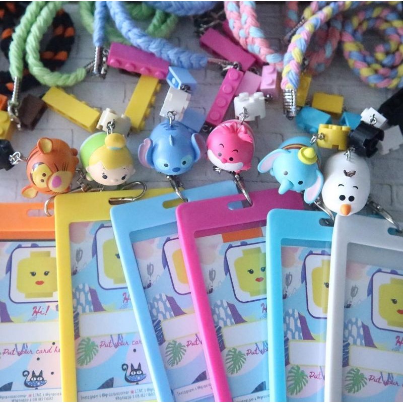 

TSUM TSUM - CUTE FIGURE - SANRIO - LANYARD L EGO | MULTIFUNGSI LANYARD | STRAP ID CARD | LANYARD PODDDS | TALI ID CARD | NAMETAG | KADO UNIK